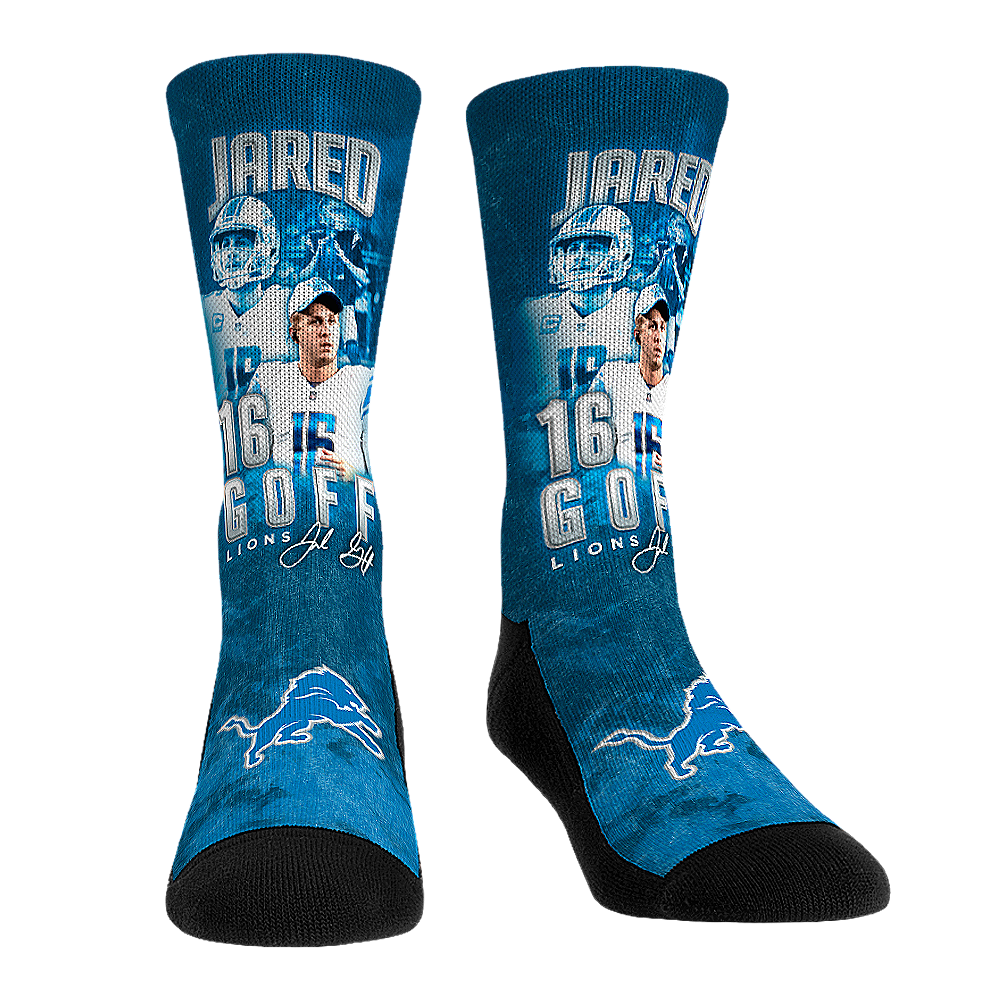 Jared Goff - Detroit Lions  - Retro Photo