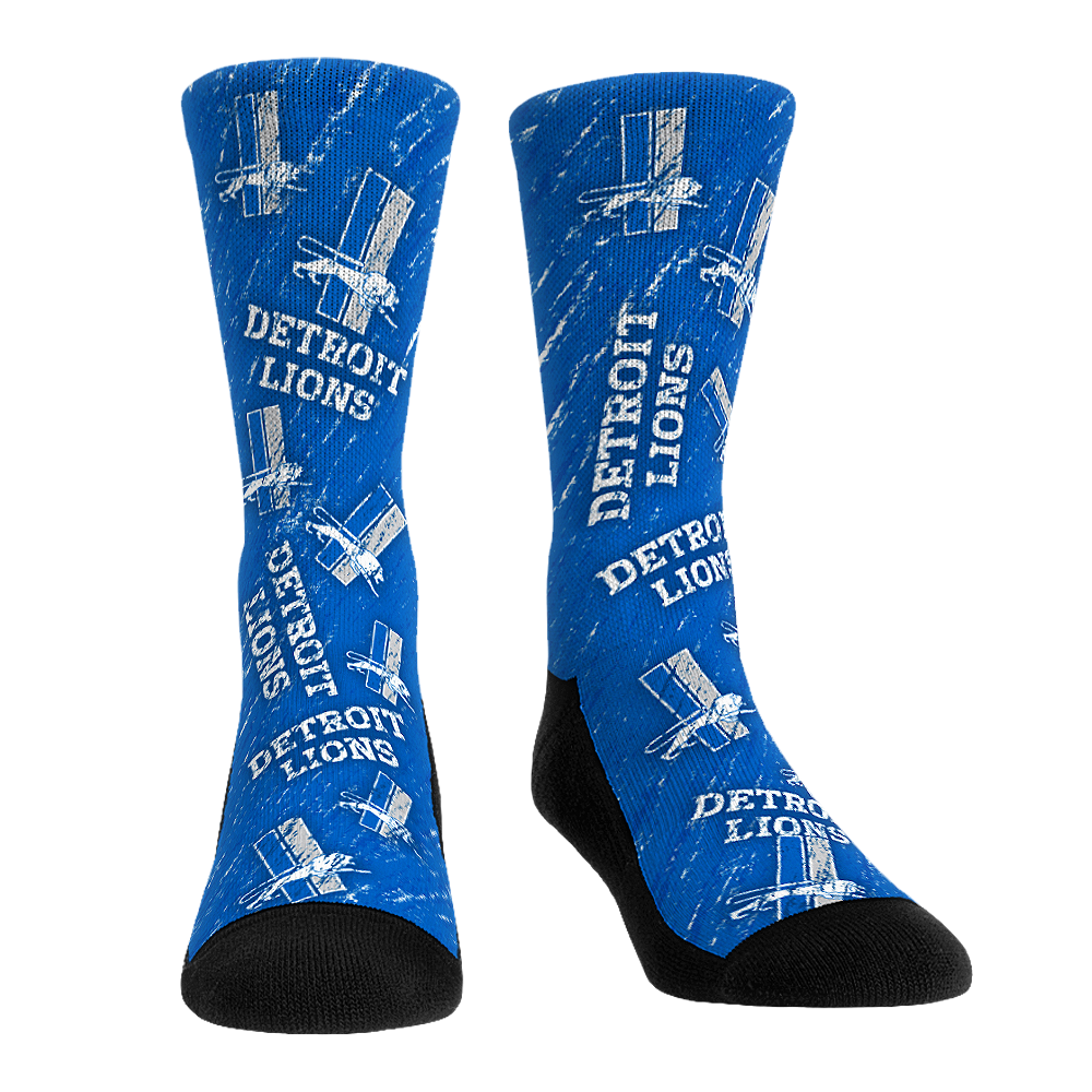 Detroit Lions - Throwback All-Over