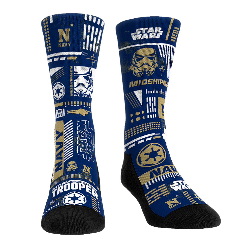 Navy Midshipmen - Star Wars  - Stormtrooper Pattern