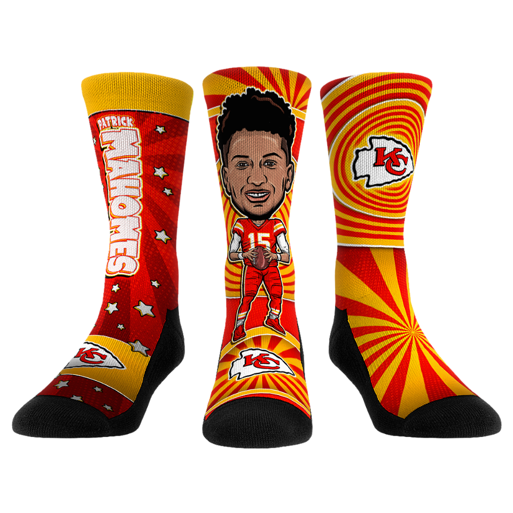 Patrick Mahomes - Kansas City Chiefs - Bobblehead 3-Pack