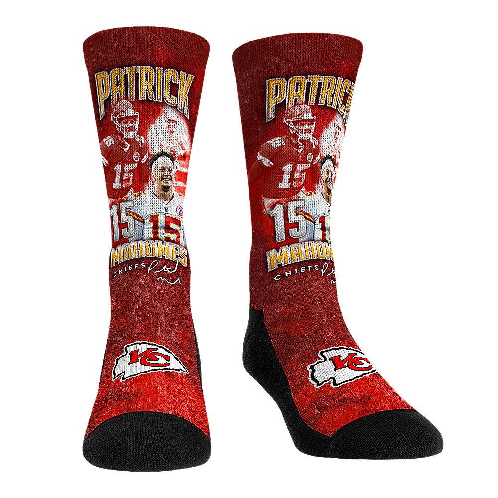 Patrick Mahomes - Kansas City Chiefs  - Retro Photo