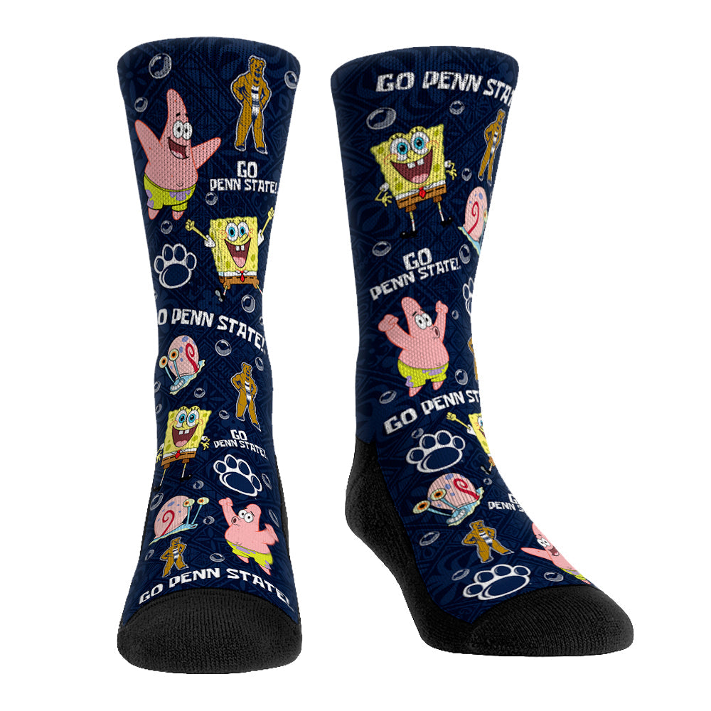 Penn State Nittany Lions - SpongeBob SquarePants Characters All-Over
