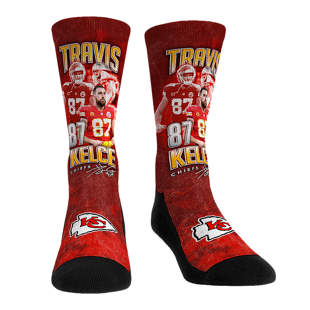 Travis Kelce - Kansas City Chiefs  - Retro Photo
